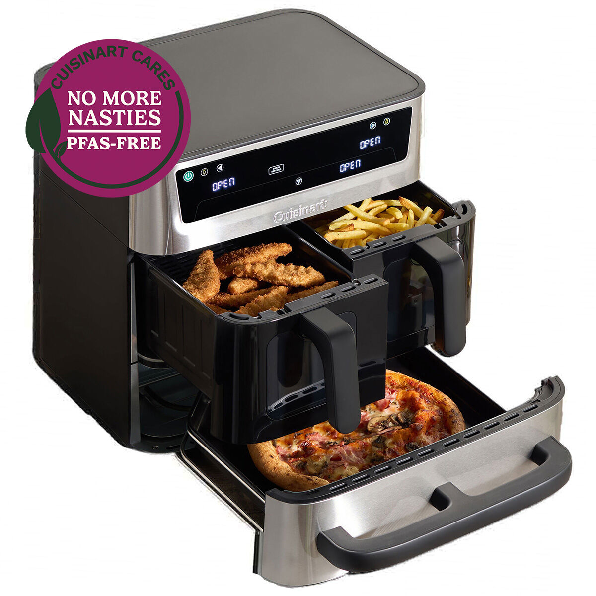 Cuisinart Tri Zone 13.6L Air Fryer & Oven AFT13XSSU